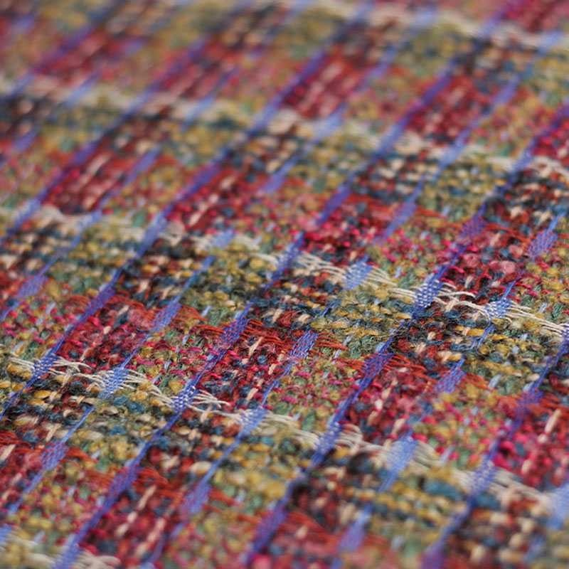 Красная/зеленая решетчатая шер – обзор и цена Sewing Tweed Fabric