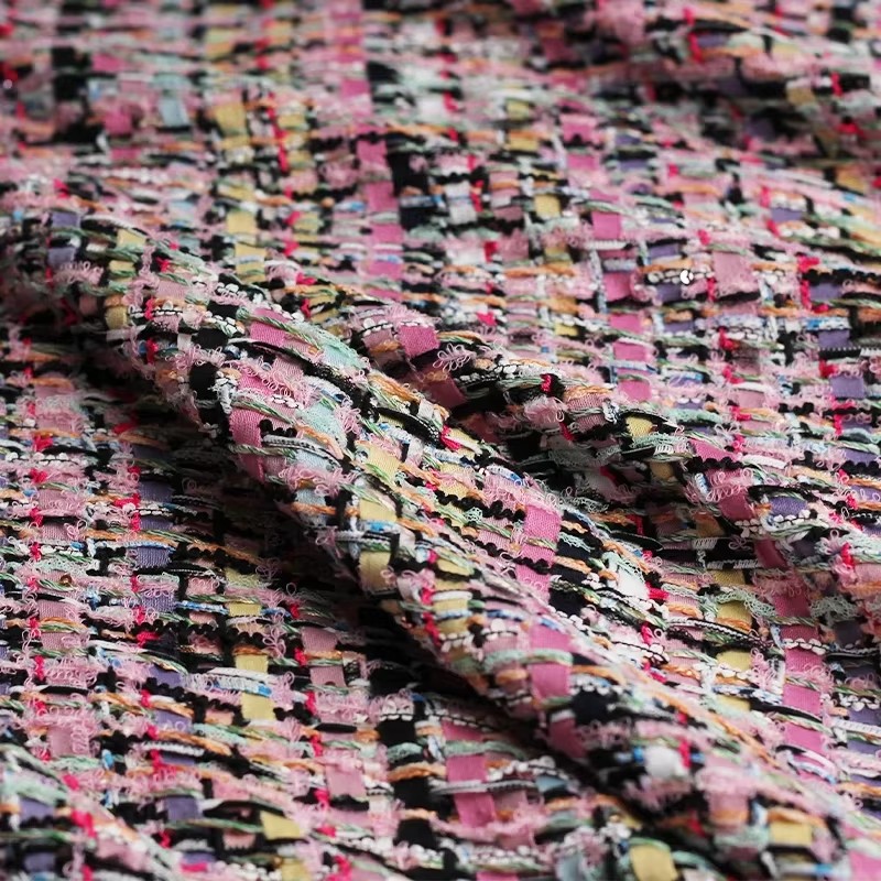 Твидовая ткань Redraspberry Pi – обзор и цена Sewing Tweed Fabric