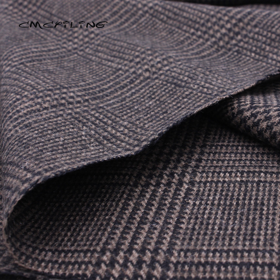 Шерстяная ткань CMCYILING с уз – обзор и цена Sewing Tweed Fabric