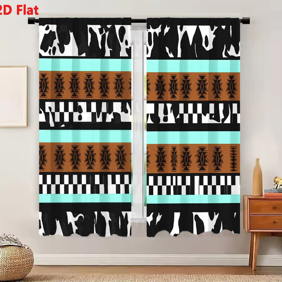 2 шт. штор с 2D-плоским геомет – обзор и цена Century Textile & Sewing Supply Online Shopping